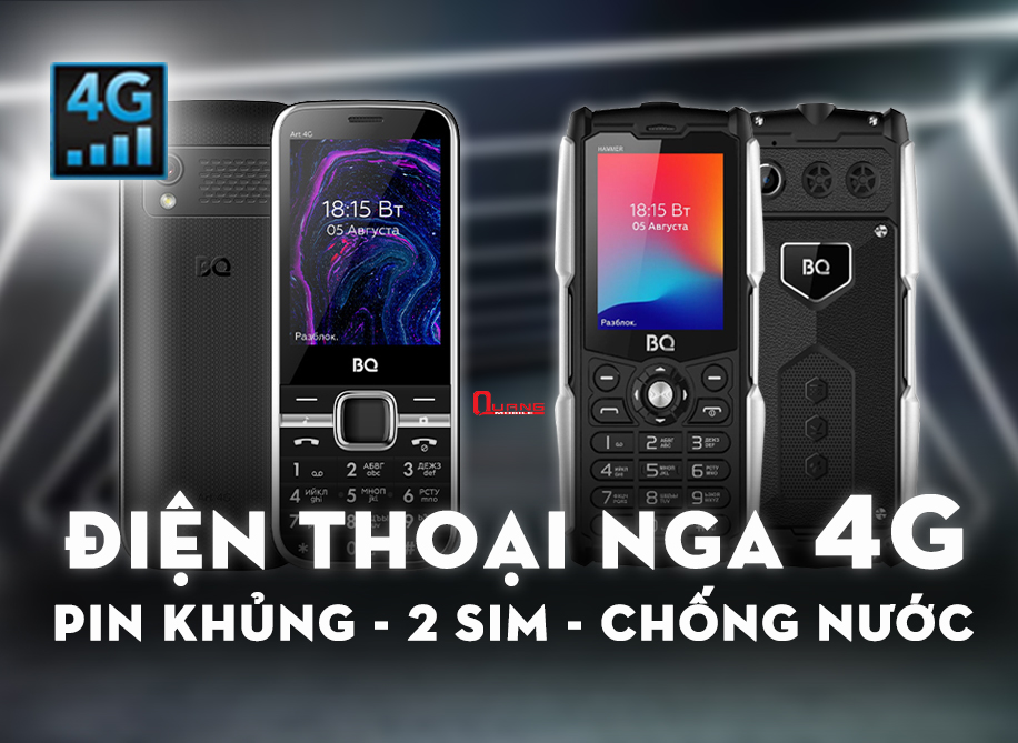 Điện thoại Nga pin khủng có cả 4G? Thương hiệu BQ sẽ không làm bạn thất ...